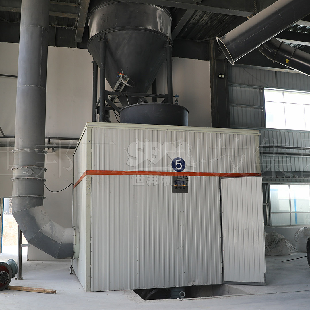 Pulse jet baghouse dust collector system for ultrafine mill
