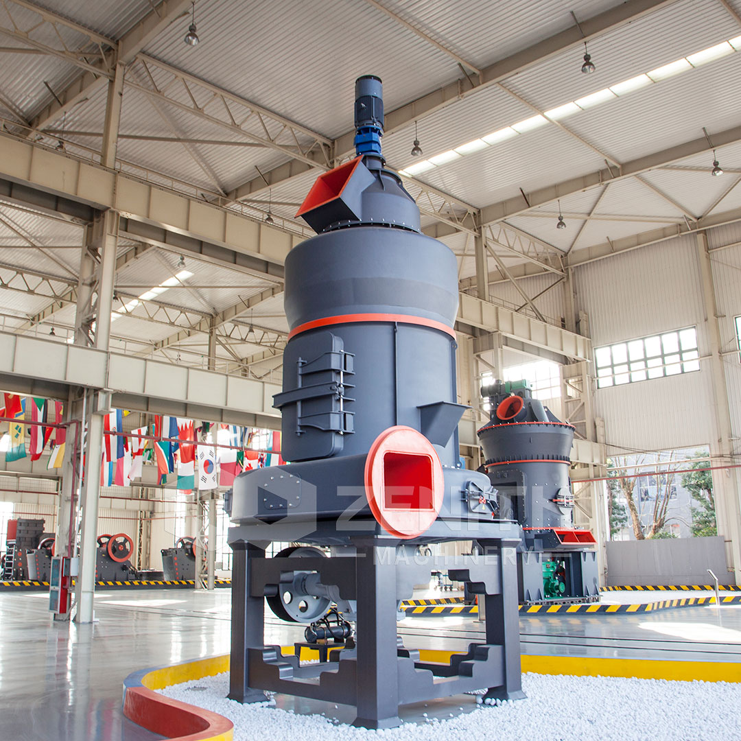 Pulverized coal production line workflow