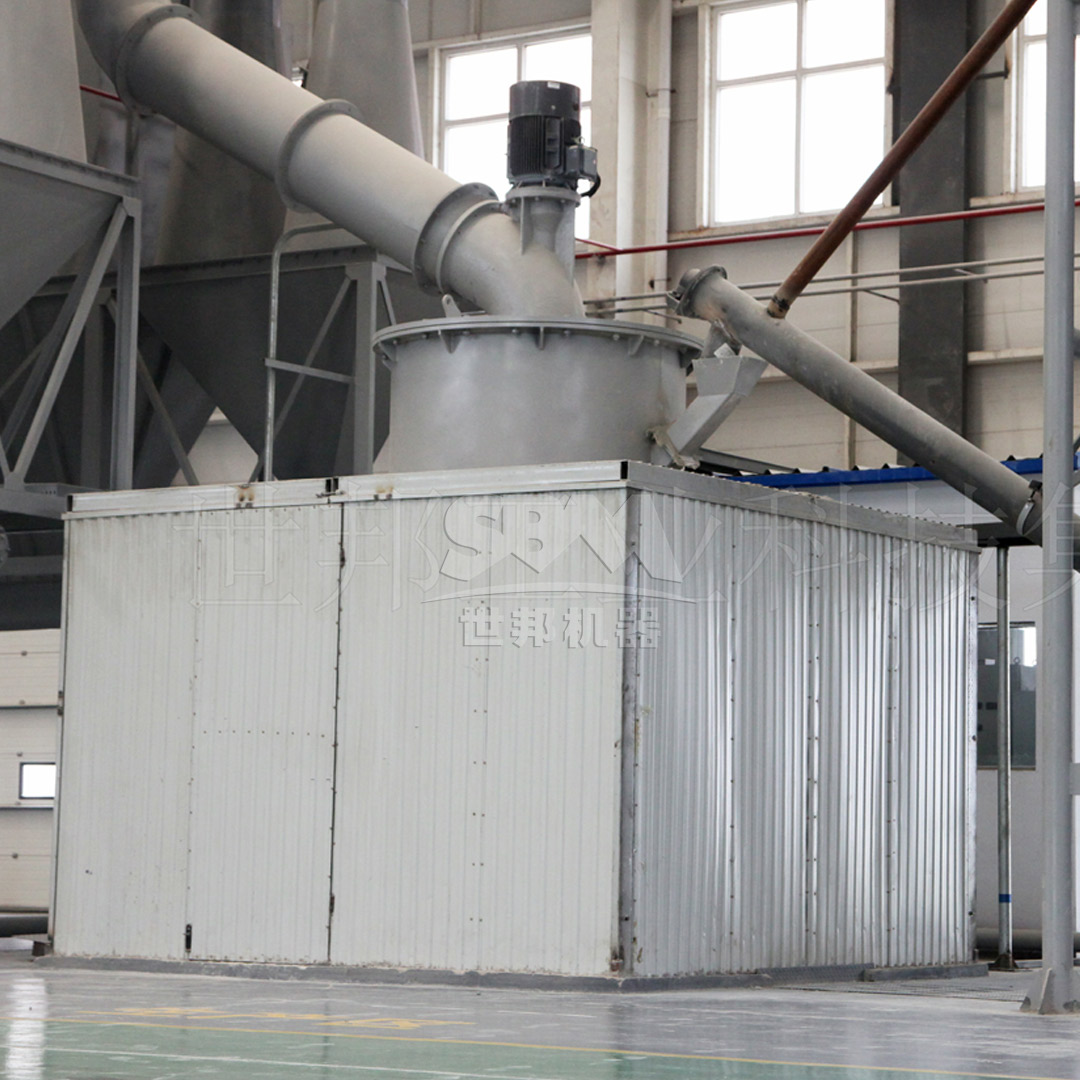 SCM Series Ultrafine Mill industrial installation for mineral processing